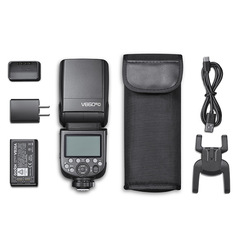 Godox V860III third generation front-mounted LED light machine-top lithium battery high-speed TTL SLR micro-single camera flash