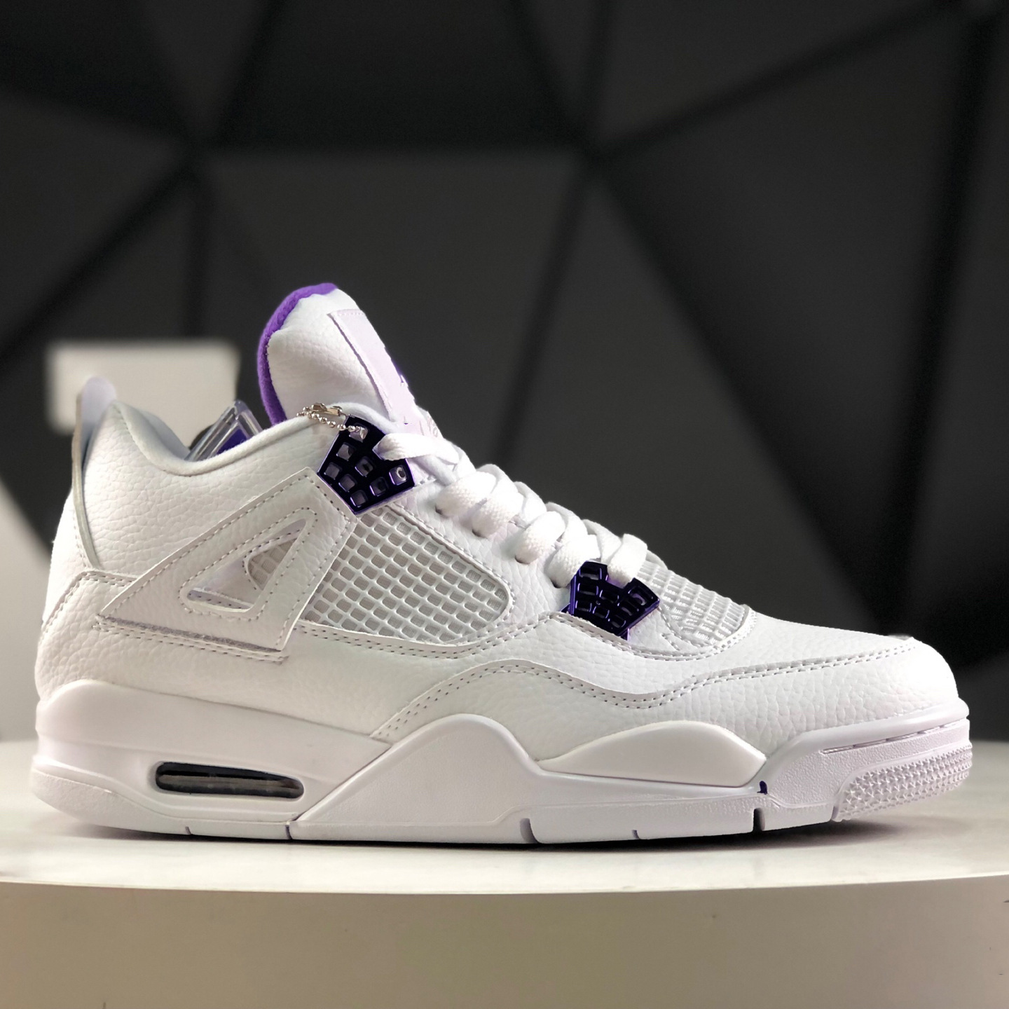 Cross-border AJ4 Zapatos de baloncesto retro zapatos casuales de pareja zapatos deportivos de moda rosa versátiles