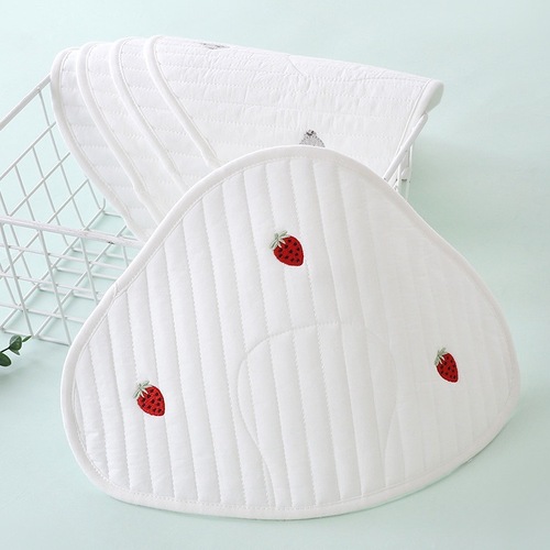 Baby Cloud Pillow for Newborns, Breathable and Absorbent, Gender Neutral, for Babies, Anti-Spit-Up Pillow Cover, Made of Pure Cotton