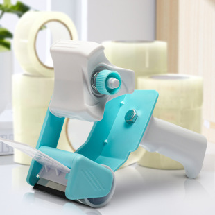 2 inch plastic handheld box sealer upgrade transparent tape cutter packer tape seat sealing tape machine