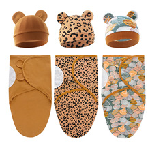 2025亚马逊宝宝襁褓巾婴幼儿睡袋纯全棉初生儿睡觉防惊包巾防踢被