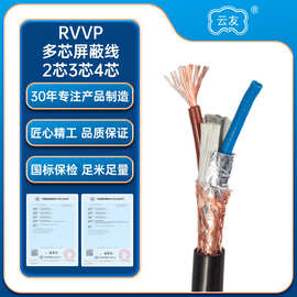【江西人民线缆】RVV电缆线 2/3/4芯0.5-16平方国标铜芯护套线