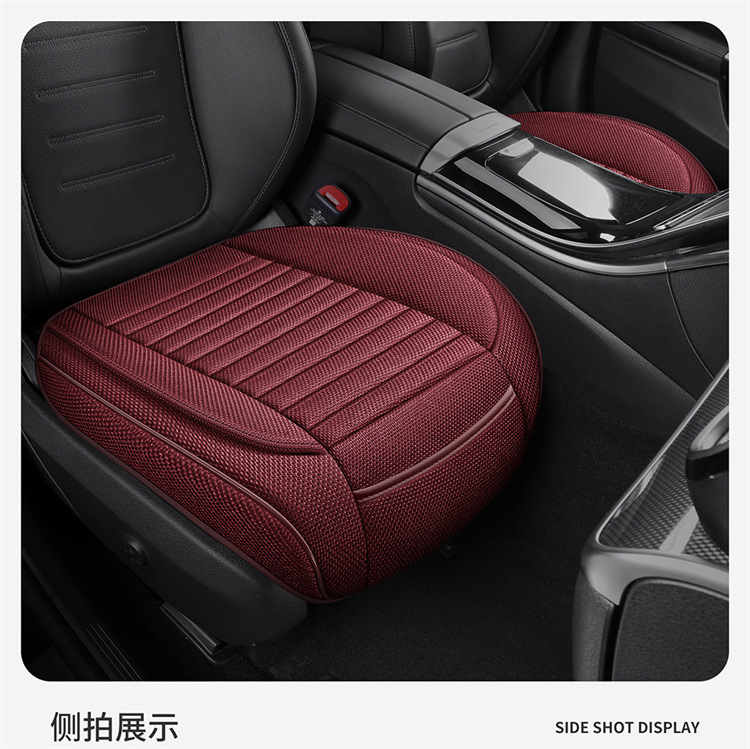 Soft, Comfortable, Breathable, Simple and Versatile Car Seat Cover for All Seasons, Wear-Resistant and Dirt-Resistant, Fully Enclosed Car Seat Cushion