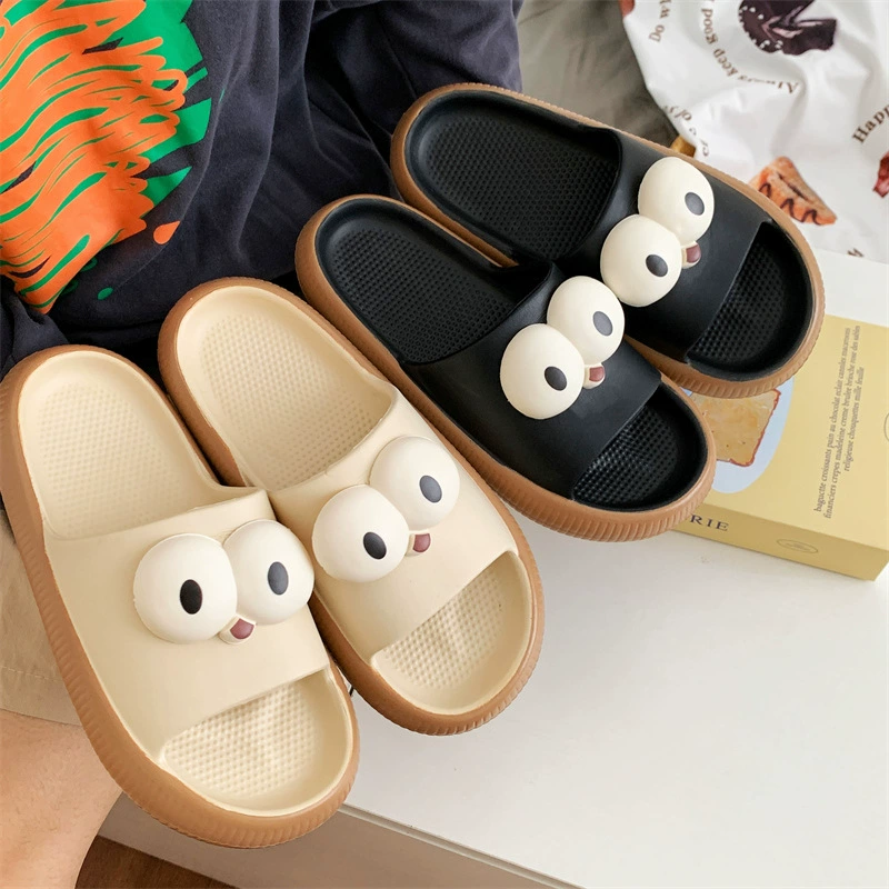 Little Red Riding Book рекомендует Нескользящие толстые тапочки с мягкой подошвой, женские летние и модная верхняя одежда, милые домашние сандалии и тапочки для женщин