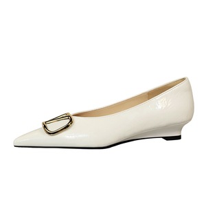 6500-K117 European and American style banquet women's shoes pointed commuting shoes shallow mouth versatile height 