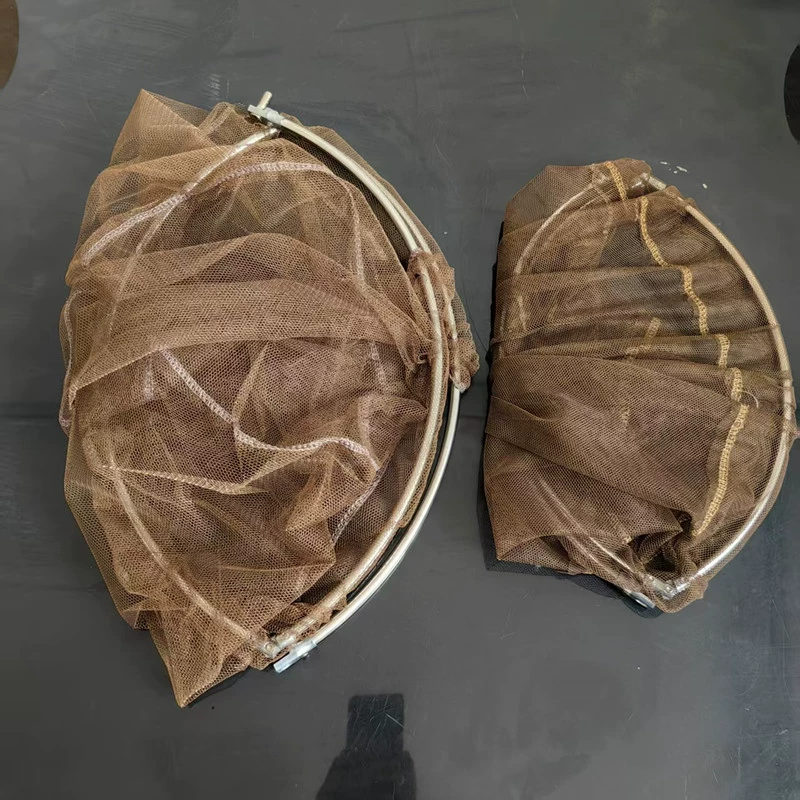 Оптовая продажа от производителя: складные нано-сетчатые головки из нержавеющей стали, аксессуары для рыболовных снастей оптом