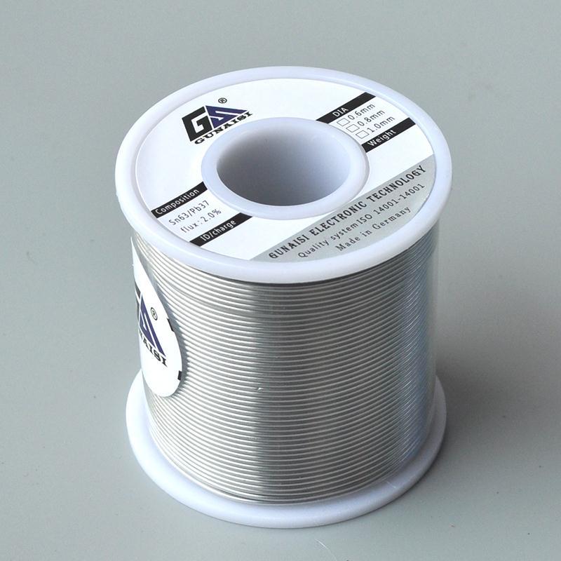 正品GNS高亮焊锡线松香芯免洗焊锡丝0.60.8mm1.0mmS低熔点