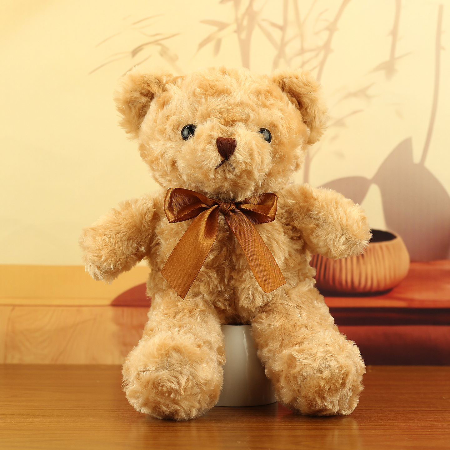 Red bufandas osos de peluche muñecas osos de peluche muñecas de peluche algas marinas eventos de cumpleaños regalos pequeños