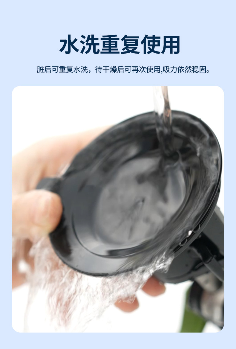 Lampart Car Magnetic Phone Holder for Dashboard, Suction Cup Type for Navigation and Photography