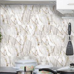 Shangyi marble pattern wall stickers self-adhesive oil-proof kitchen wall stickers household waterproof cross-border thermal tile stickers