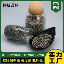 曝气池陶粒滤料水处理生物滤池脱臭水过滤反硝化净水挂膜陶粒