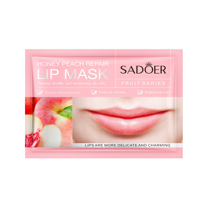 SADOER オレンジ ストロベリー モイスチャライジング リップ マスク 水分補給と保湿が唇の色を改善 スポット ホットセール リップ クリーム 越境貿易|undefined