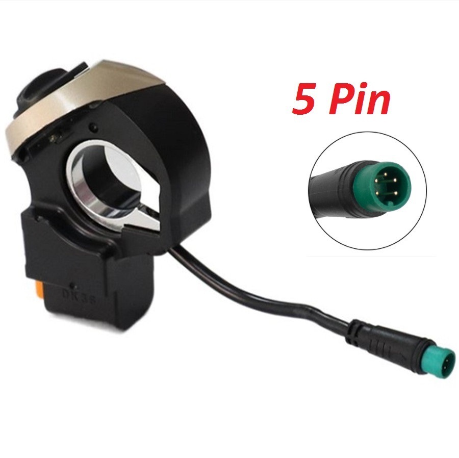 Interruptor de tres funciones impermeable, interruptor de scooter eléctrico con bocina, interruptor de luz de dirección izquierda e izquierda multifuncional