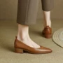 中跟职业法式新款女鞋