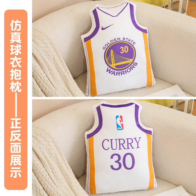Dormitorio dormitorio almohada de baloncesto regalo para niños camiseta de simulación detrás de adornos creativos de juego image 15