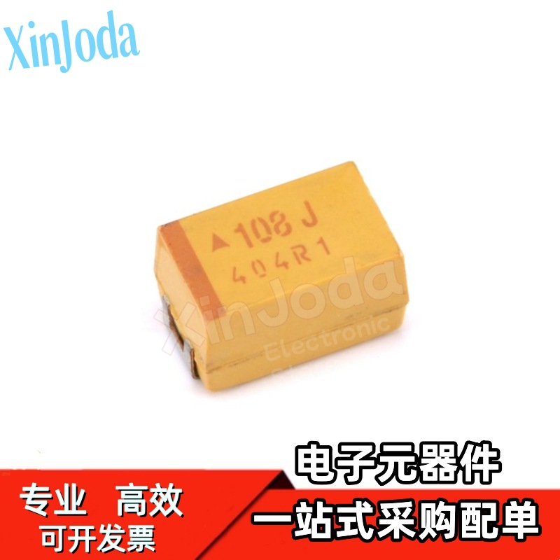 TAJE108M006RNJ 7343E贴片钽电容1000uF 108 6.3V ±20% 原装正品
