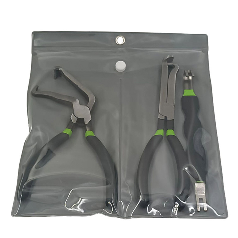 녹색 및 검정색 핸들 볼트 커터 3종 세트