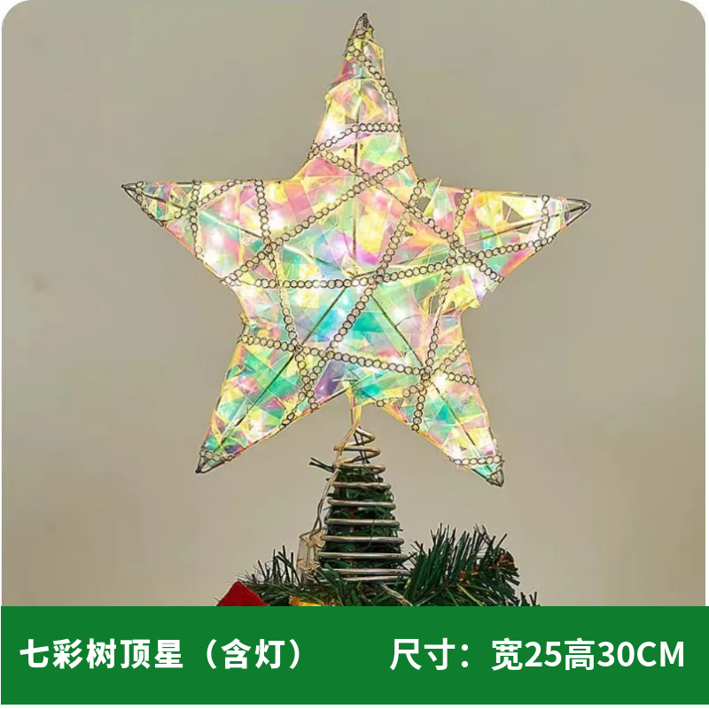 Navidad brillante ilusión decoración de alce árbol de Navidad muñeco de nieve colorido boda centro comercial decoración de la escena del hotel