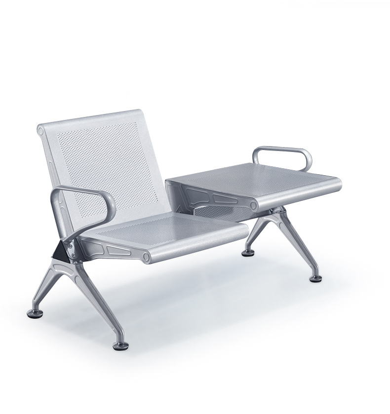 Yijiahao espesado laminado en frío tubo de triángulo de acero aeropuerto Silla de Banco silla trasera SILLA DE espera Silla de fila de acero BANCO DE espera