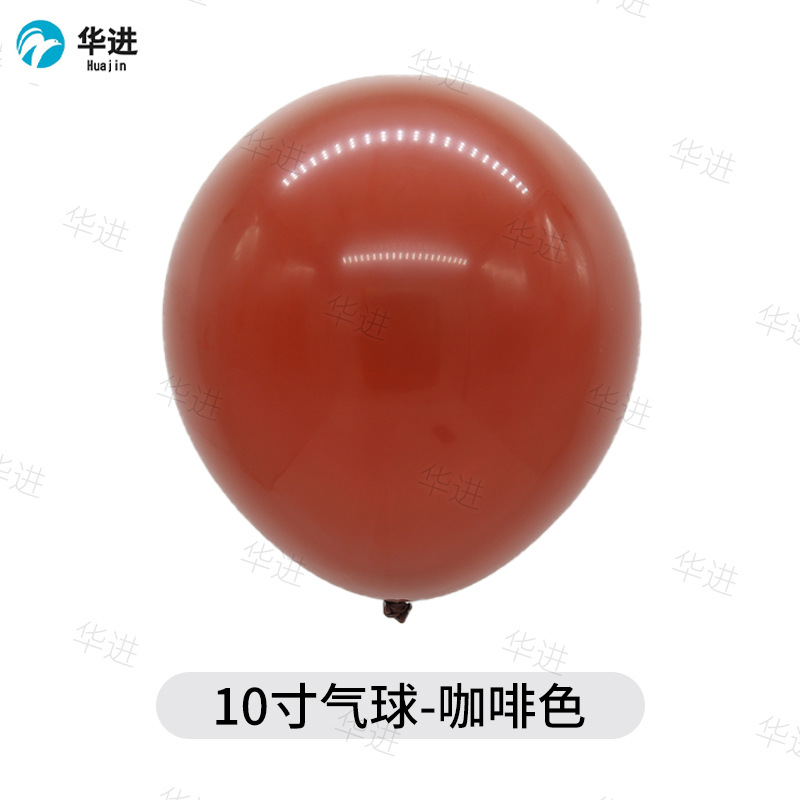 Traje de globo de látex transfronterizo 10 pulgadas ronda engrosada 2,2G visita a meiliangguang fiesta de cumpleaños decoración de la boda globo