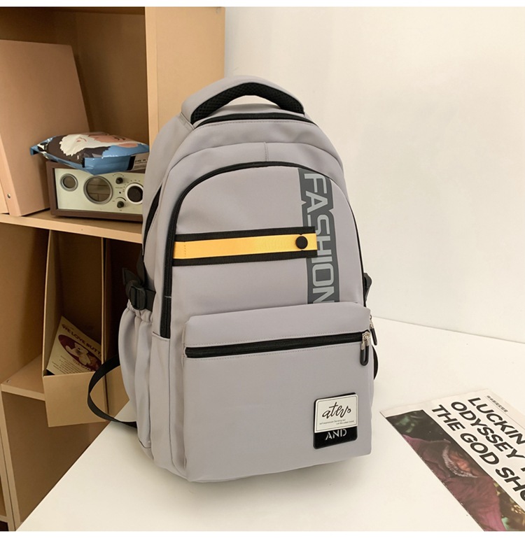 Kids Backpacks New Fashion Trend Backpack Large Capacity Outdoor Leisure Travel Bag Computer Bag Men's Backpack Student Schoolbag_voghion.com