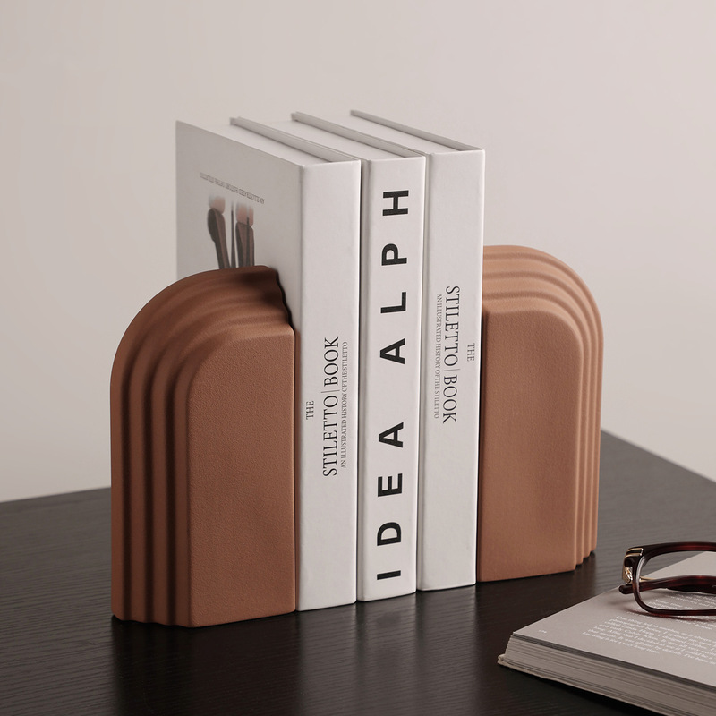 Modern Simple Creative Ceramic Bookend Tv Cabinet Wine Cabinet Decoration Ornaments Villa Hotel Model Room Book Shelf