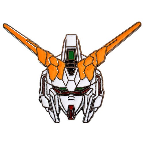 Japanese anime creative mobile suit RX-78 Gundam brooch cartoon unicorn freedom metal badge bag