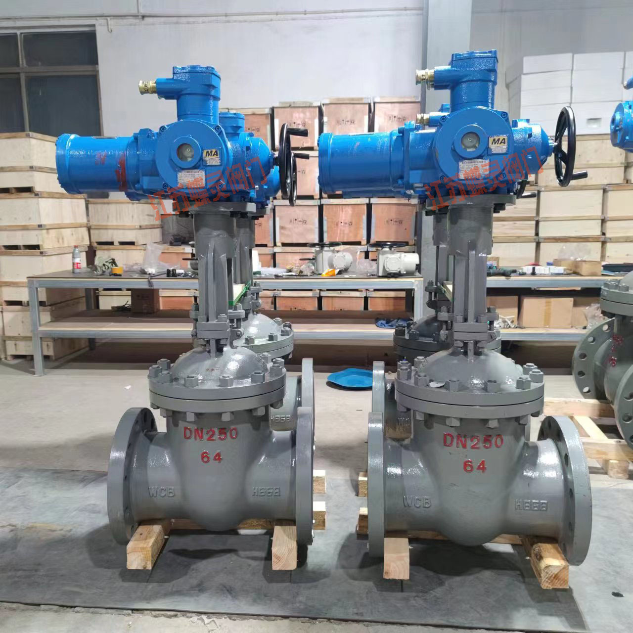 矿用隔爆型电动闸阀 MKZ941H-40C-DN250 矿井用闸阀 电压AC660V