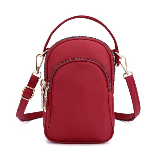 Fashionable lightweight crossbody backpack trendy women's handbag waterproof nylon bag large capacity versatile shoulder bag
