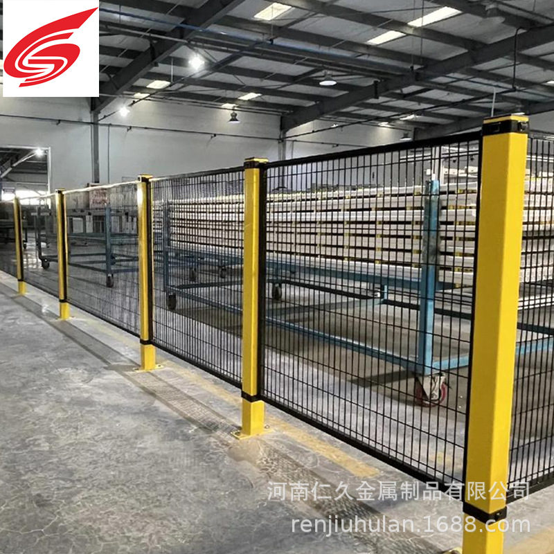南阳仓库隔离网工厂打隔断钢丝网车间设备围栏护栏网加工