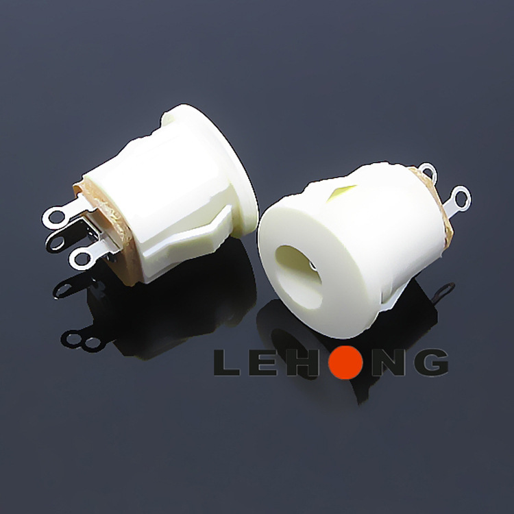 DC-022K卡口式/白色耐高温环保/DC电源插座/直流DC插座