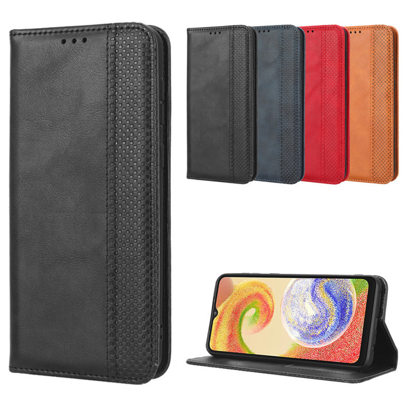 Suitable for Samsung Galaxy A07/A06 Mobile Phone Case A04 Card A05 Mobile Phone Leather Case F06 Flip A03Core