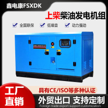 50kva发电机 静音无刷带四保护 super silent 40KW上柴柴油发电机