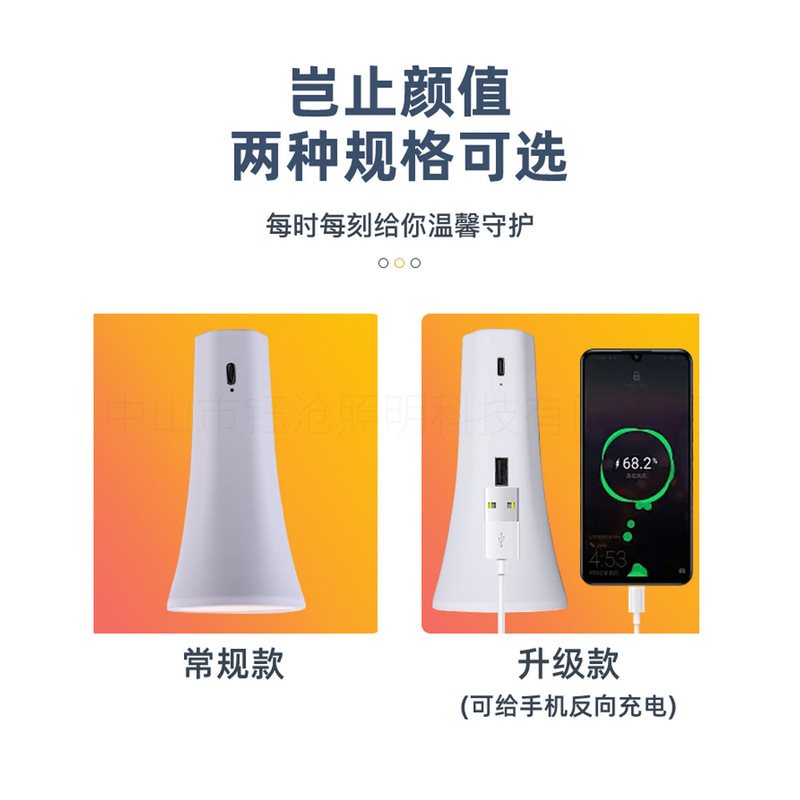 跨境多功能磁吸台灯办公书写学习小夜灯学生宿舍专用阅读护眼台灯|undefined