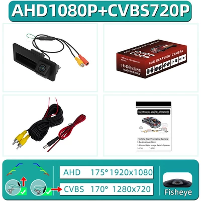 Vehicle camera A4La6Q3Q5A3Q7 Volkswagen Handle - volkswagen-audi-a4la6q3q5a3q7-ahd1080pcvbs-dual-control-fisheye-wide