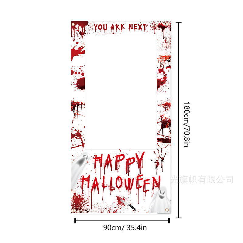 Amazonの新しいハロウィーンサンドバッグフラグ投げ小道具バナーサンドバッグゲーム吊り下げ旗フラグサポート画像|undefined