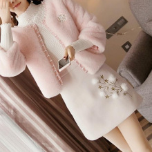 �¿��ﶬ��Ů�b���bȹƤ�ݶ����״�����ë�������ȹ�d��q����