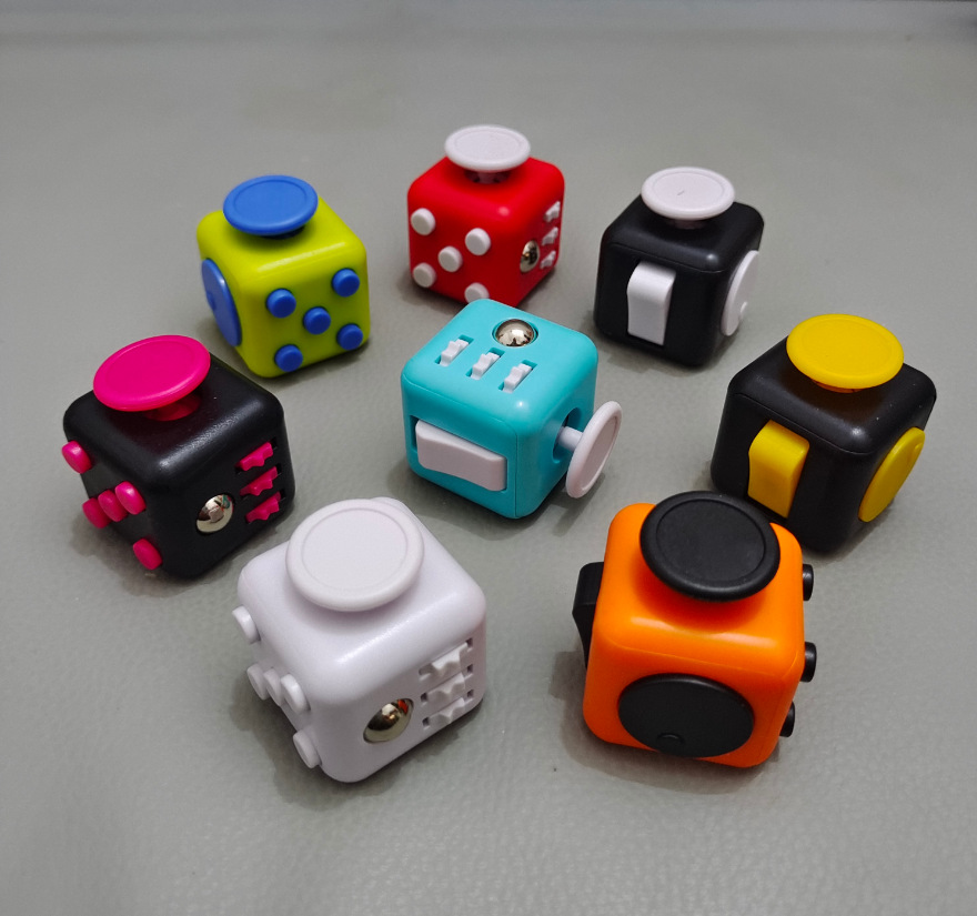 Cubo de Rubik de descompresión, cubo de dados, cubo del espacio, cubo infinito, para liberar estrés.