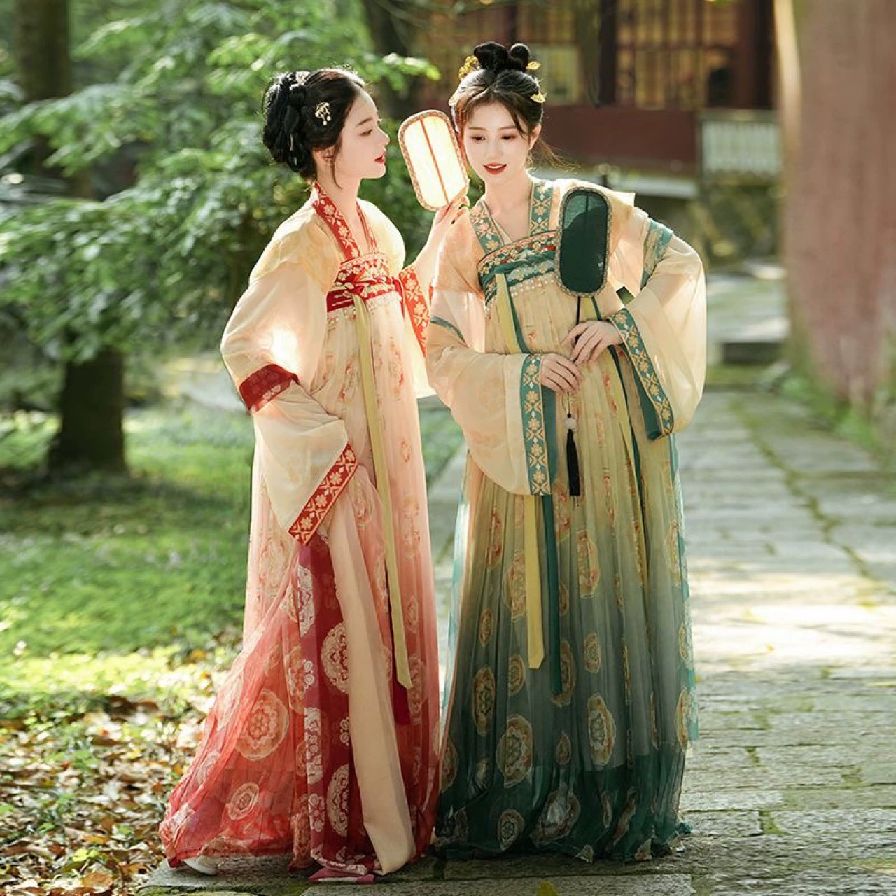 Бегония для взрослых Hanfu женщины мечтает вернуться в Тан и Тан