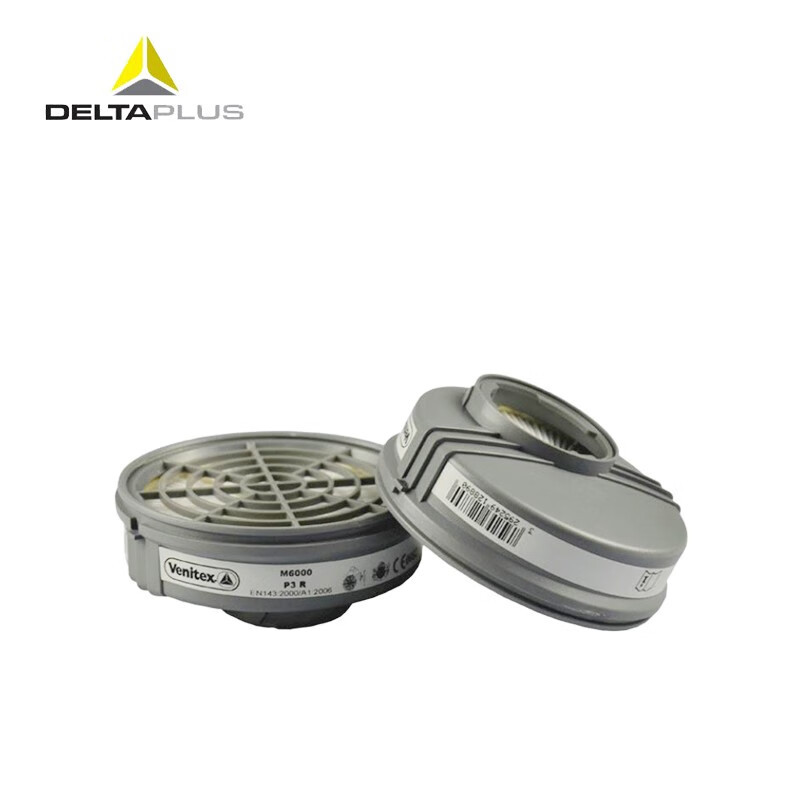 Delta 105128 cartucho de filtro de veneno M6000 cartucho de filtro de vapor orgánico de dos etapas cartucho de filtro de máscara de gas consumibles