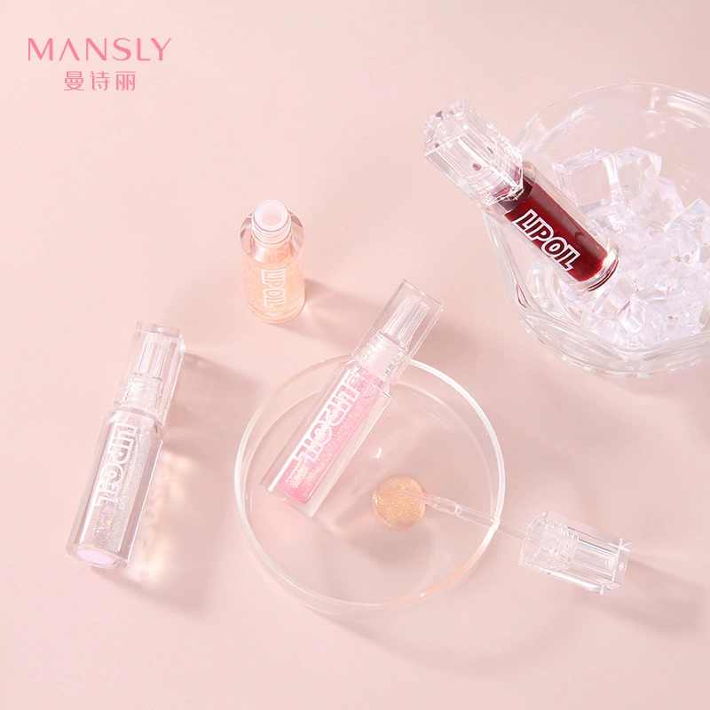 Man shili Lip balm, moisturizing lip gloss, nutritious makeup primer, intense hydration, mirror effect