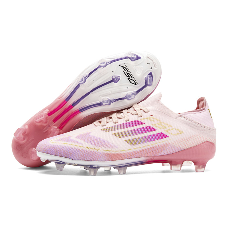 2025 nuevos zapatos de fútbol de césped de clavos largos transfronterizos jóvenes estudiantes de moda hombres y mujeres fábrica baja al por mayor