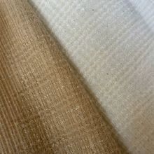 2025现货金丝银丝针织复合小香风布料针织镂空羽绒服时装上衣面料