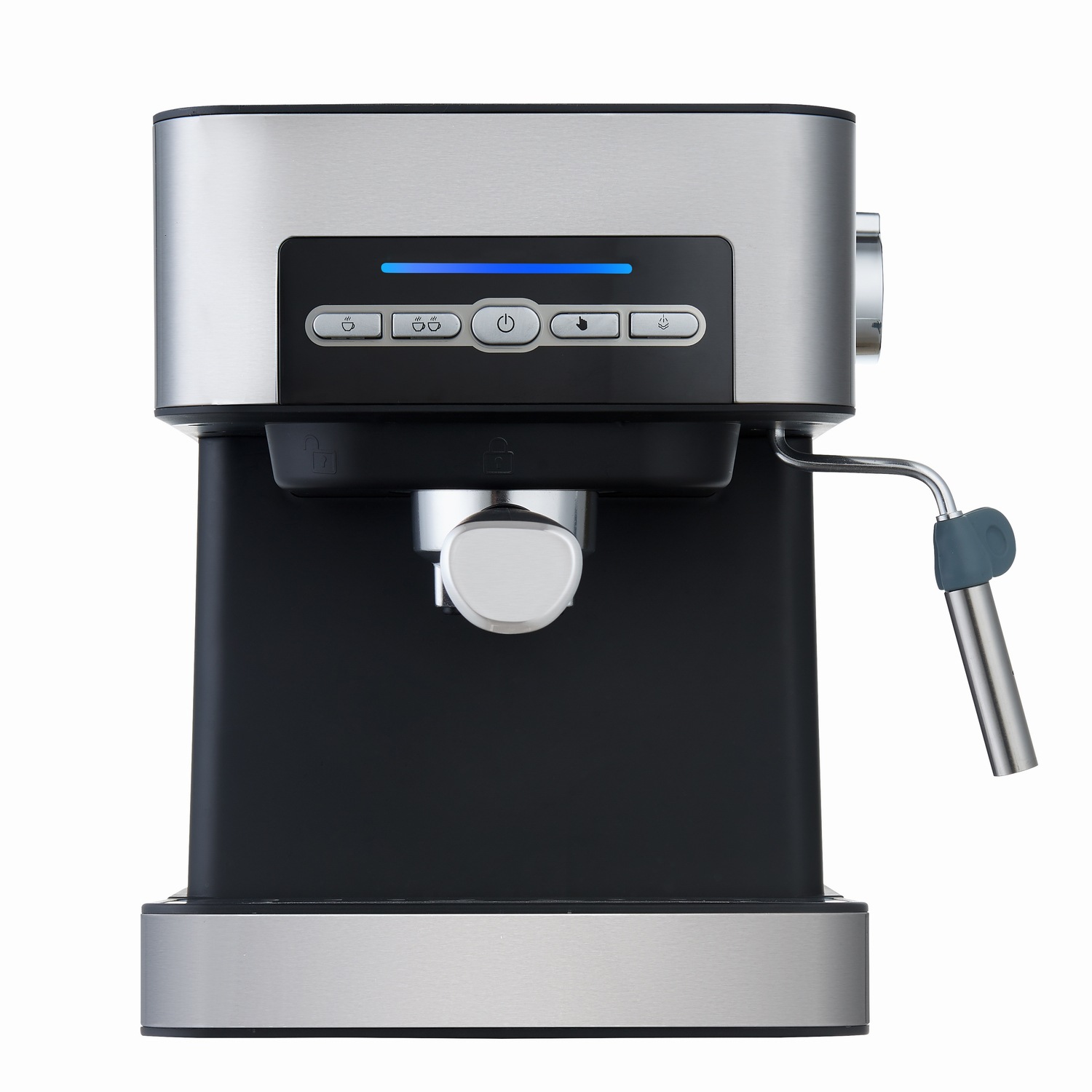 Máquina de café italiana semiautomática de 15bar, máquina de café casera, máquina de café de oficina