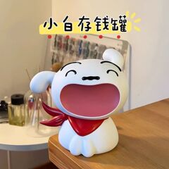 クリエイティブクレヨンしんちゃん白口玄関収納置物棚玄関下駄箱貯金箱プレゼント