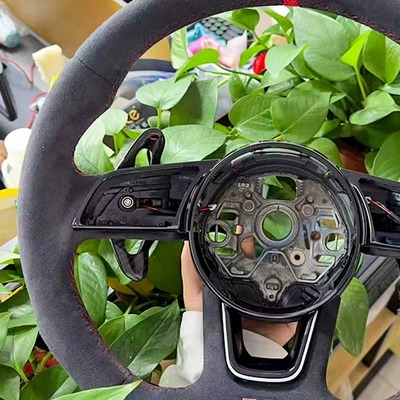 full suede steering wheel, Steering wheel