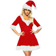 D 6485 Thick Christmas Couple Dress 加厚圣诞情侣装速卖通