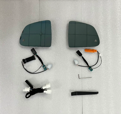 Suitable for Tesla Model 3/Y Blind Spot Assist Rearview Mirror Bsd Blind Spot Monitoring Lane Change Anti-Glare Mirror (Large field of view rear view auxiliary mirror) - 20-units-of-m3-white-mirrors