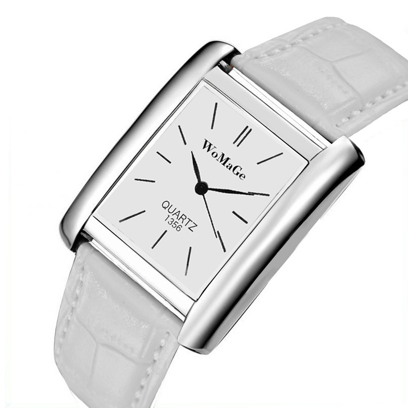 흰색 벨트, 은색 껍질, 흰색 표면