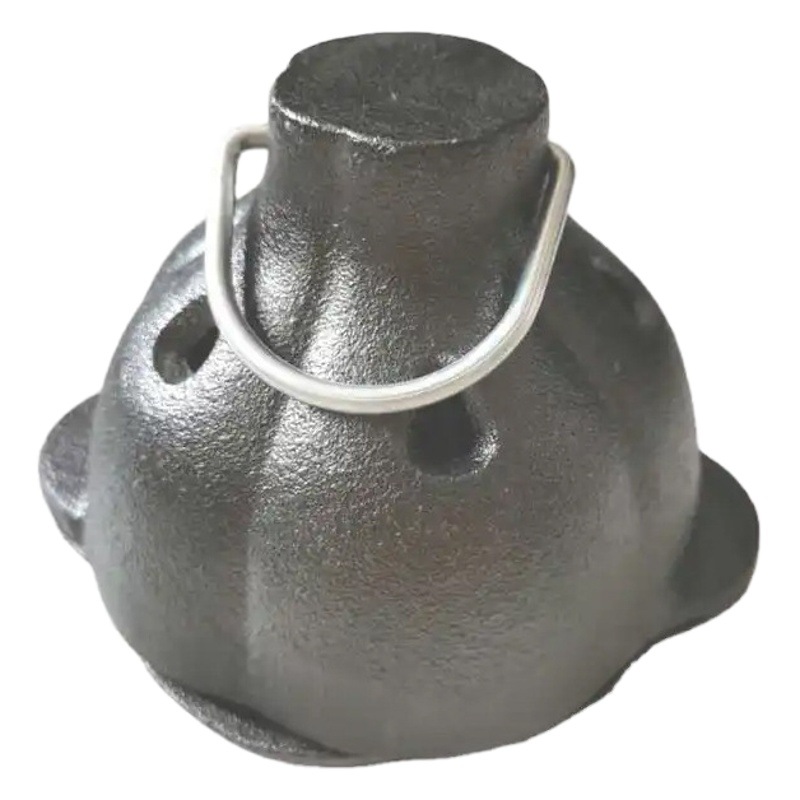Alts Cast Iron Flat-Bottomed Pan for Roasting Garlic, Oranges, Tea, Stewed Chestnuts, and Dried Fruits, Non-Coated Double-Ear Cooking Pot with Heat Preservation